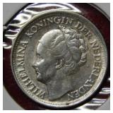 1944 Canada/ Netherlands 10 Cent Silver Coin