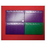 1991 -92- 93 - 1994 US Proof Sets