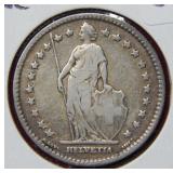 1899B Switzerland Silver Franc