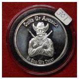 1/2oz .999 Silver Round - Second Amendment