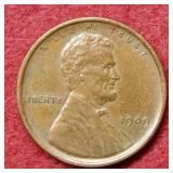 1909 VDB Lincoln Wheat Cent