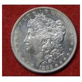 1883 S Morgan Silver Dollar Coin