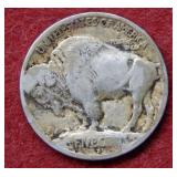 1913 D Type I Buffalo Nickel