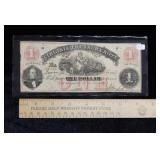 1862 $1 Virginia Note