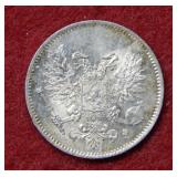 1917 Finland 25 Pennia