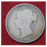 1899 Newfoundland Half Dollar