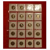 (20) Washington Silver Quarters back to 1968