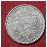 1894 O Morgan Silver Dollar