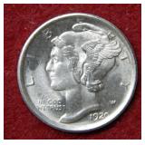 1920 Mercury Silver Dime