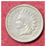 1861 Indian Head Cent