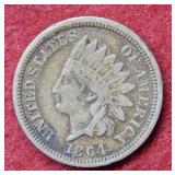 1864 Indian Head Cent - copper nickel