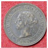 1890 H Canada Large Cent