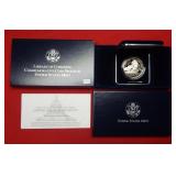 2000 Library of Congress Proof Silver Dollar
