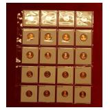 (20) Proof Lincoln Cents back to 1957