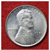 1943 Steel Lincoln Wheat Cent