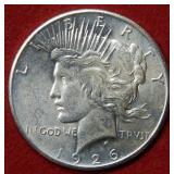 1926 Peace Silver Dollar Coin