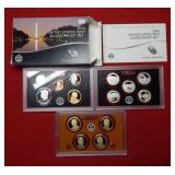 2014 US Silver Proof Set with Presidential Dollars
