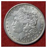 1894 O Morgan Silver Dollar Coin