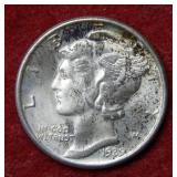 1939 Mercury Silver Dime