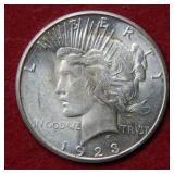1923 S Peace Silver Dollar Coin
