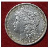 1892 O Morgan Silver Dollar - cleaned