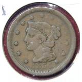 1854 Large Cent