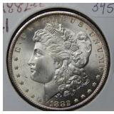 1882 CC Morgan Silver Dollar Coin