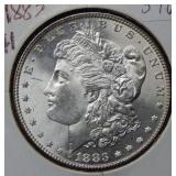 1883 Morgan Silver Dollar Coin