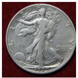 1929 S Walking Liberty Silver Half Dollar Coin