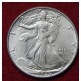 1946 Walking Liberty Silver Half