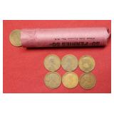 Roll of 1919 Lincoln Wheat Cents