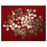 Lot of Foreign Coins and Tokens