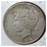 1925 Peace Silver Dollar