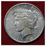 1925 S Peace Silver Dollar Coin