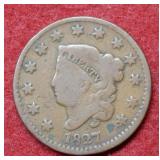1827 Large Cent