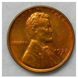 1935 S Lincoln Wheat Cent
