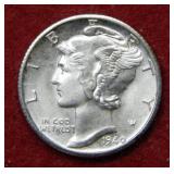 1940 D Mercury Silver Dime