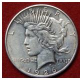 1926 D Peace Silver Dollar Coin