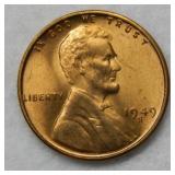 1949 S Lincoln Wheat Cent