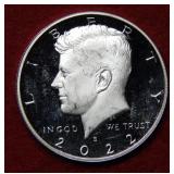 2022 S Silver Kennedy Silver Proof Half