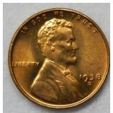1938 D Lincoln Wheat Cent