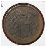 1864 Two Cent Piece