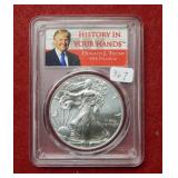 2018 Silver Eagle 1oz PCGS MS69 first strike