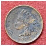 1905 Indian Head Cent