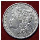 1886 O Morgan Silver Dollar