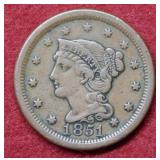 1851 Large Cent