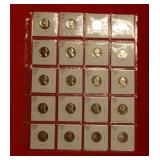 (20) Proof Jefferson Nickels back to 1957