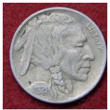 1921 Buffalo Nickel