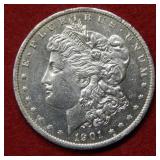 1901 O Morgan Silver Dollar Coin