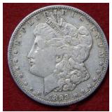 1893 Morgan Silver Dollar Coin